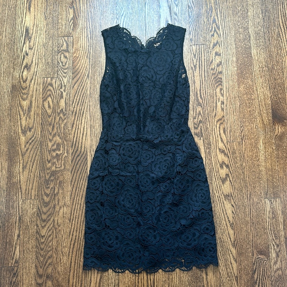 Barney’s New York CO OP Black Lace Dress 6